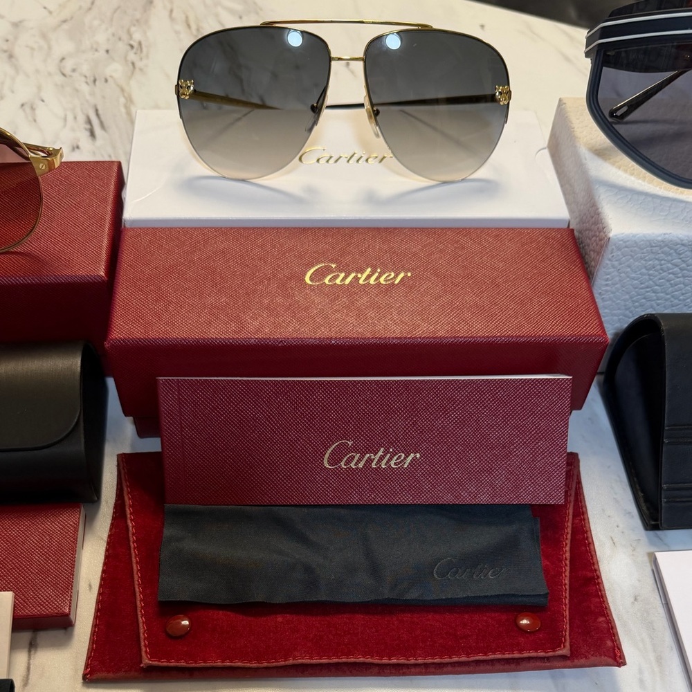 CARTIER PANTHERE SUNGLASSES